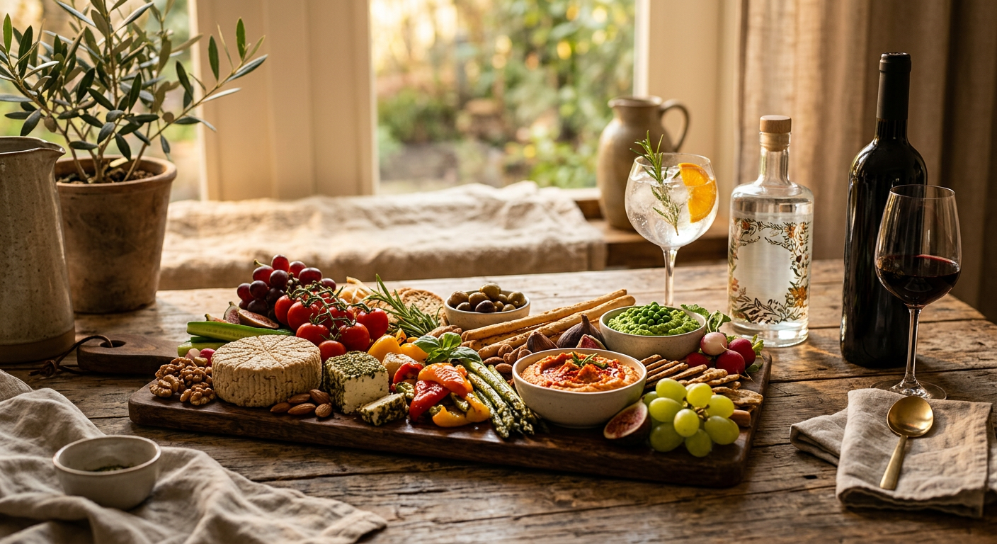 Afbeelding bij Borrelplank vegetarisch of vegan: De lekkerste alternatieven