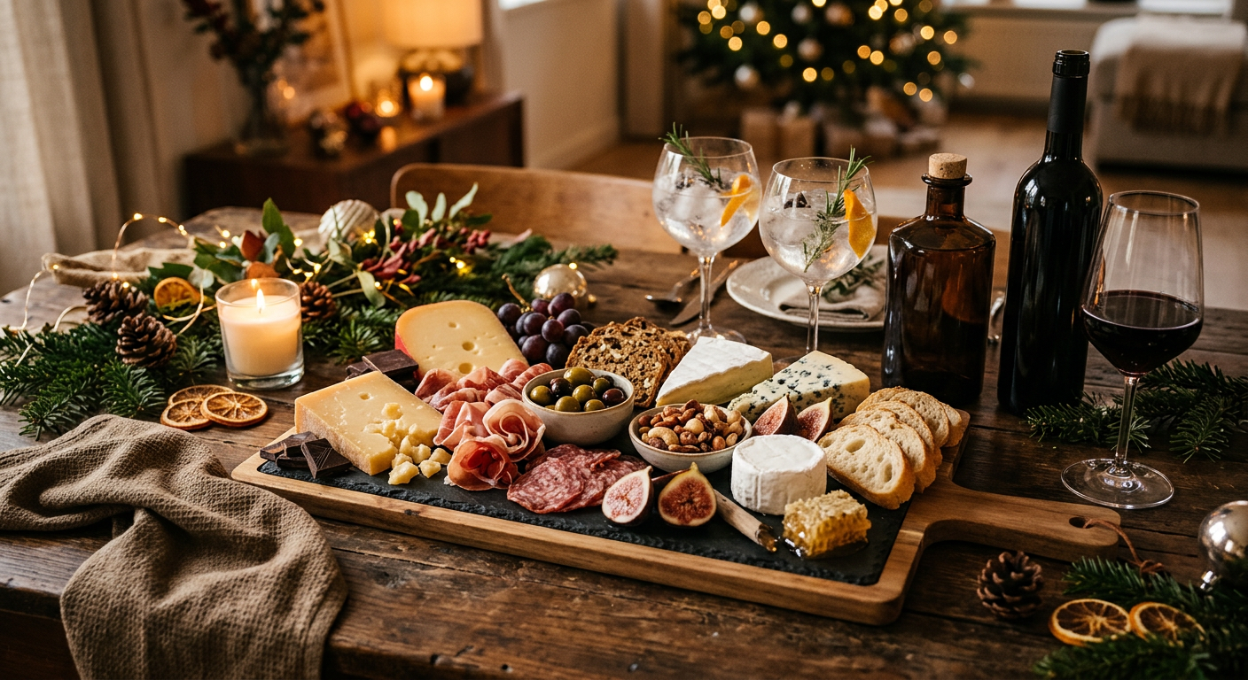 Afbeelding bij Borrelplank voor de feestdagen: feestelijk en makkelijk