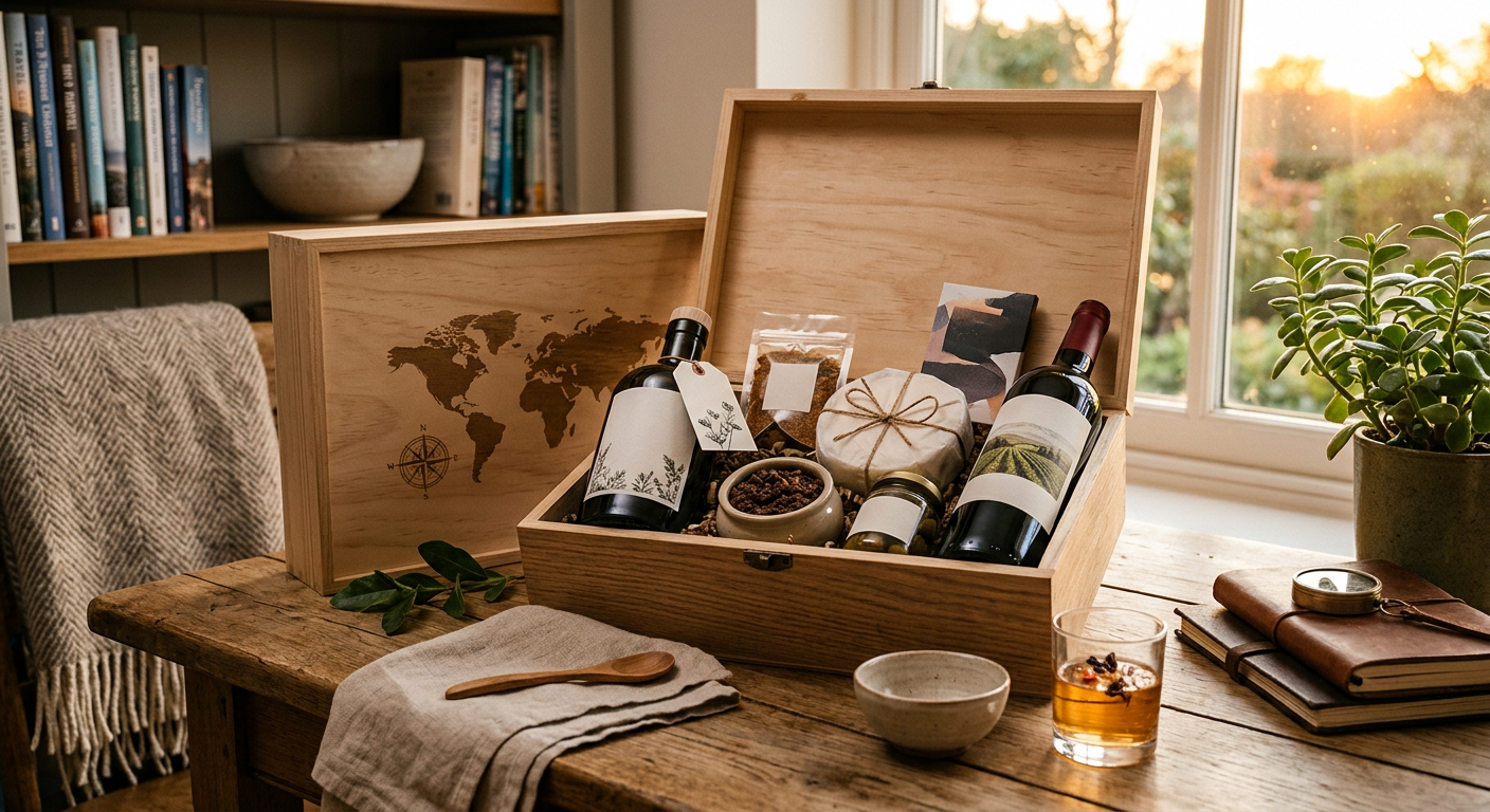 Afbeelding bij Cadeaupakketten voor globetrotters: smaken van over de hele wereld in één box