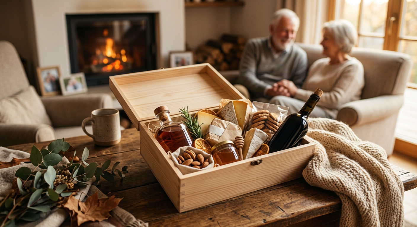 Afbeelding bij Cadeaupakketten voor opa en oma: warmte en genot in één box