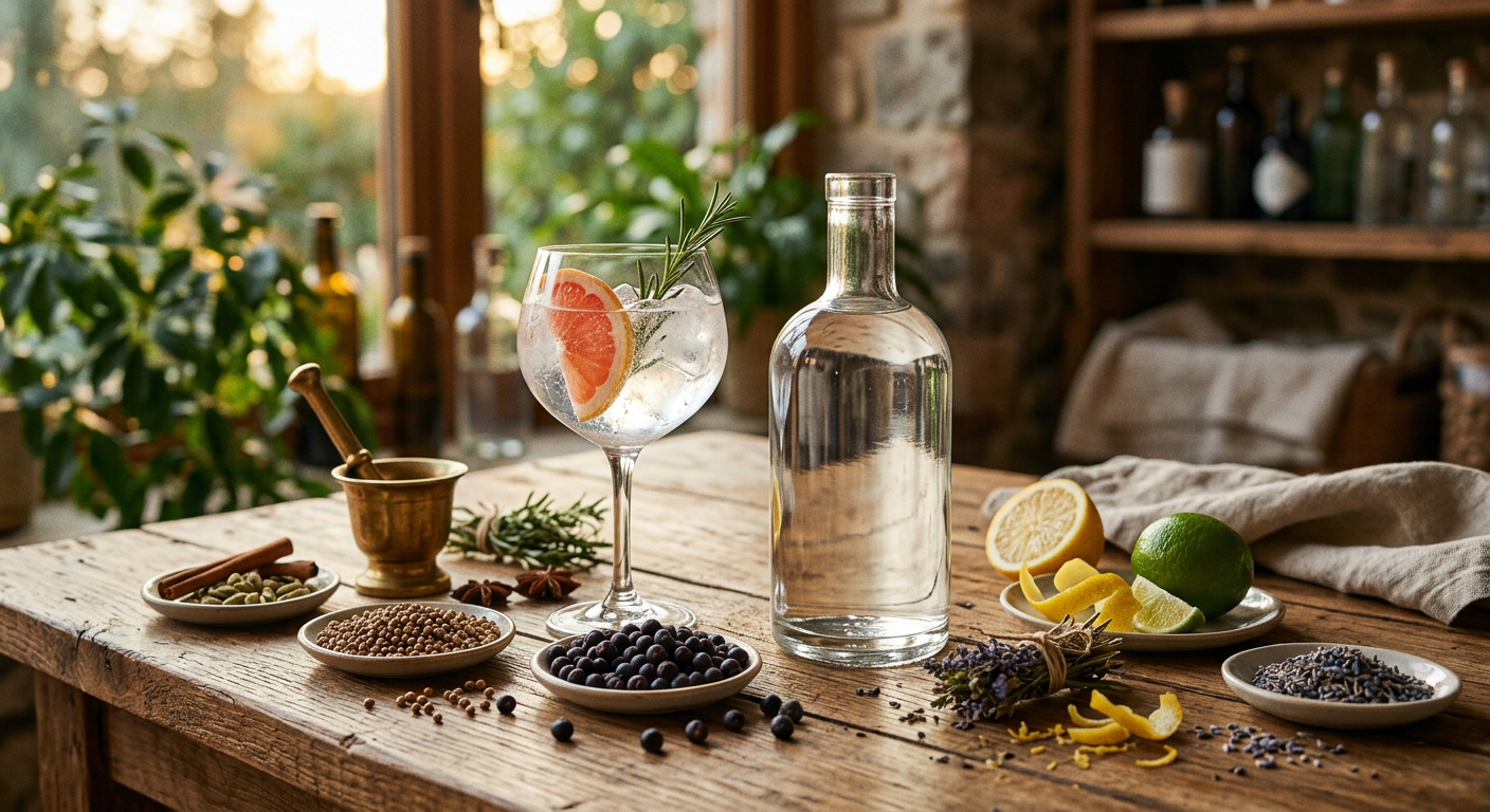 Afbeelding bij De chemie van gin: botanische geheimen ontrafeld