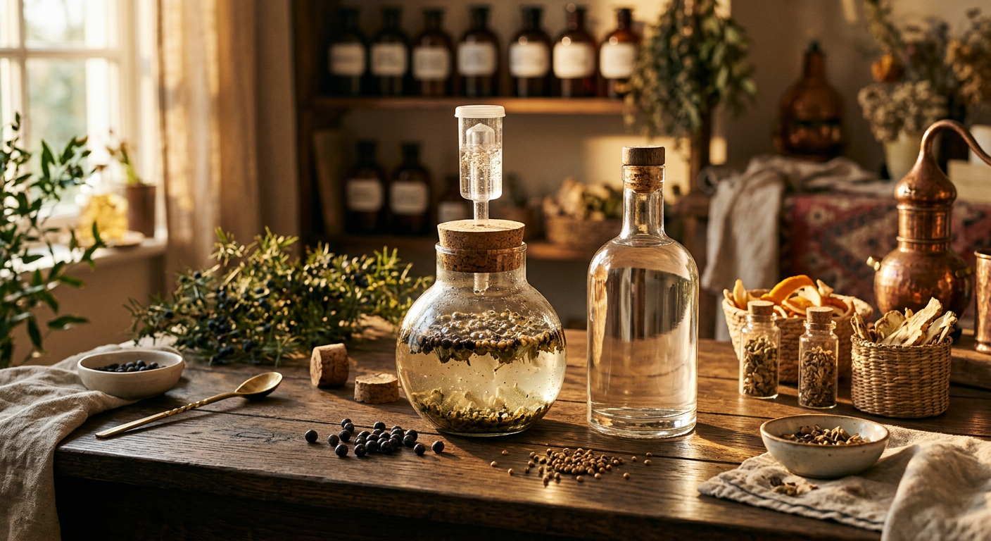 Afbeelding bij De invloed van fermentatie op gin: een diepere duik