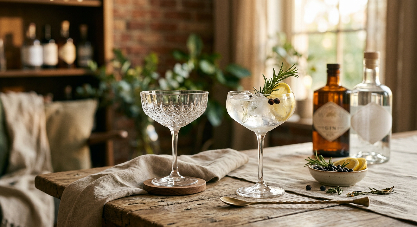 Afbeelding bij De invloed van glaswerk op de gin beleving: Kies de juiste coupe