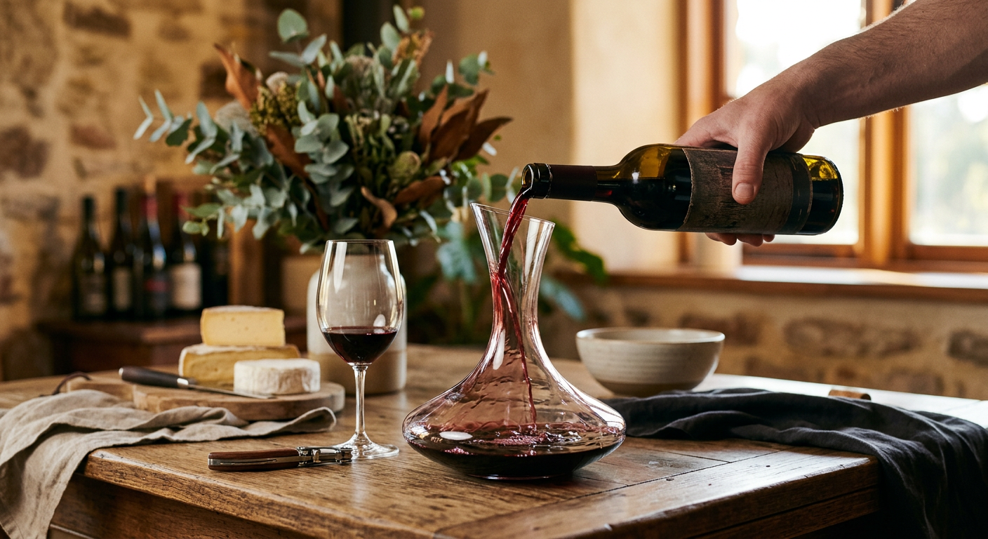 Afbeelding bij De kunst van het decanteren: wanneer en waarom decanteer je wijn?