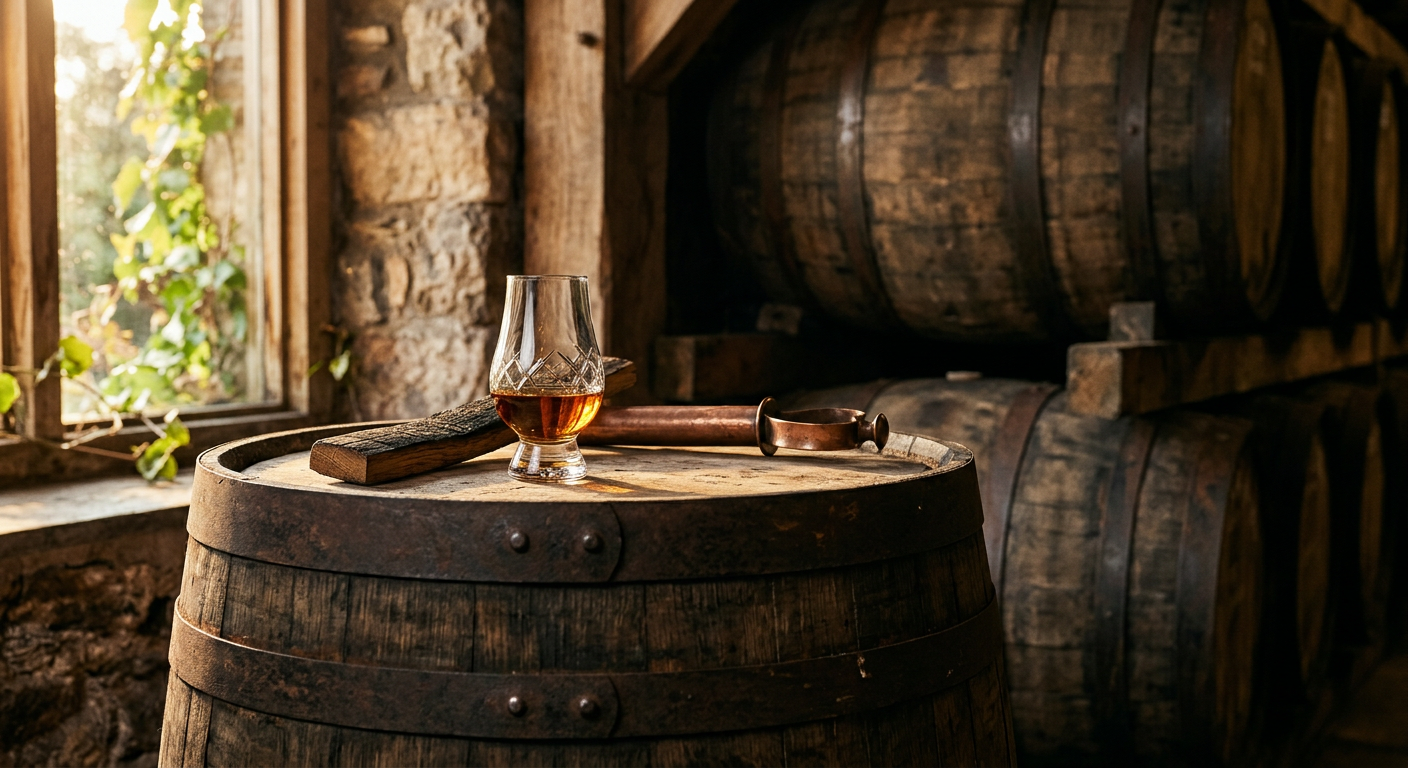 Afbeelding bij De rol van houtrijping bij whisky: Een diepgaande analyse