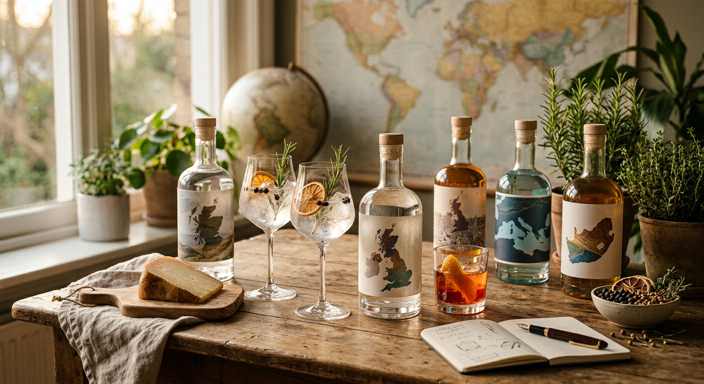 Afbeelding bij De wereld van gin: een geografische ontdekkingsreis