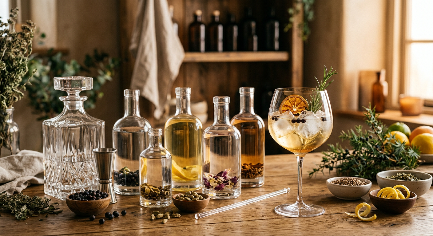 Afbeelding bij Gin blends: de kunst van het combineren van distillaten