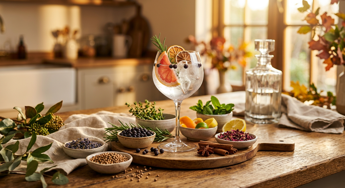 Afbeelding bij Gin botanicals per seizoen: verse ingrediënten voor je perfecte gin tonic