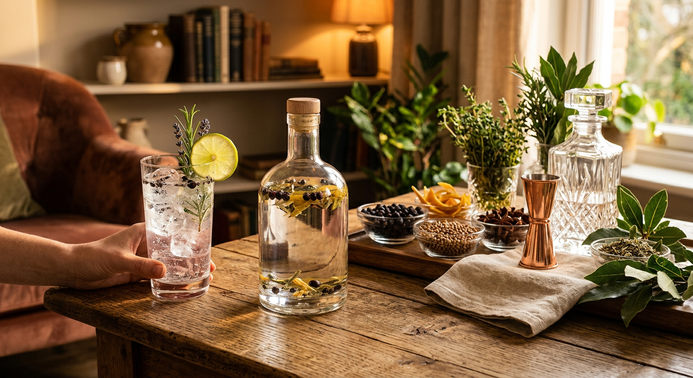 Afbeelding bij Gin gids: Navigeren door de complexe wereld van botanische distillaten