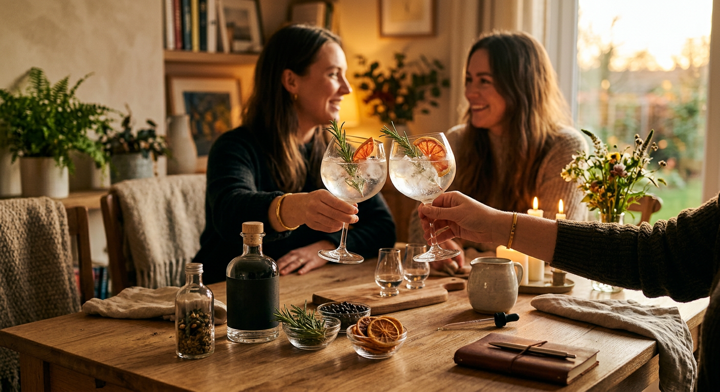 Afbeelding bij Gin proeverij voor twee: een intieme gids voor thuis