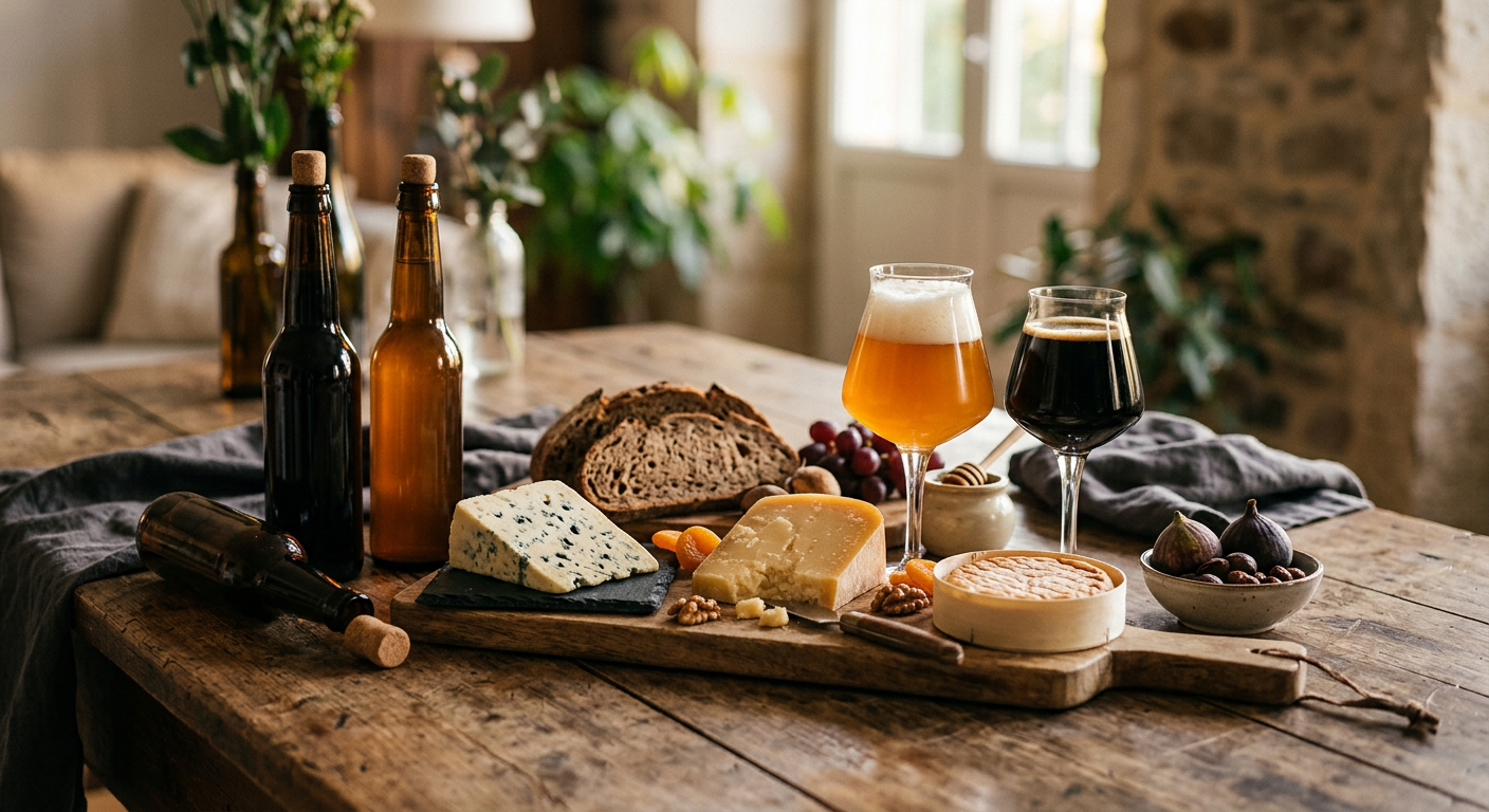 Afbeelding bij Kaas en bier combinaties: onverwachte maar heerlijke pairings