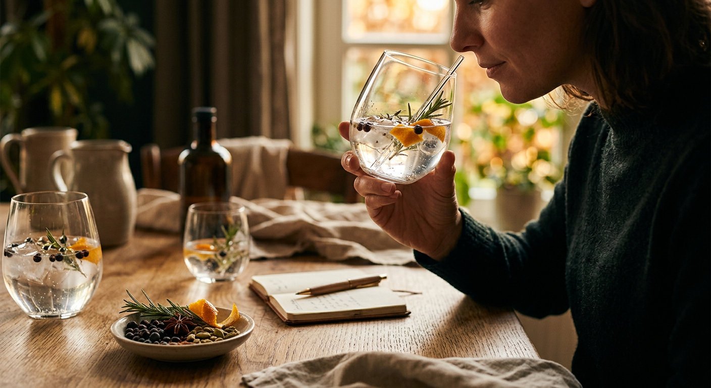Afbeelding bij Proefnotities van gin: hoe herken je complexe aroma’s?