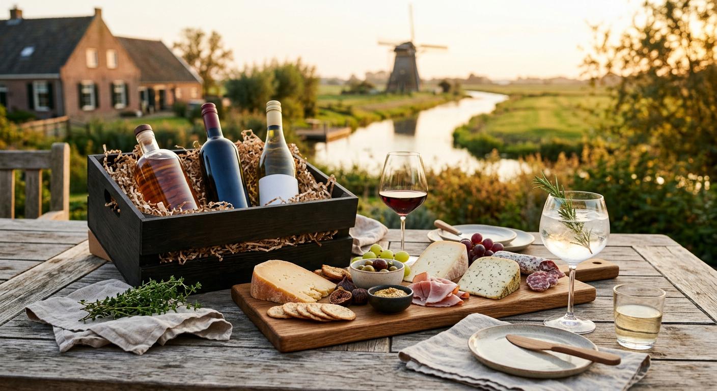 Afbeelding bij Regionale borrelboxen: een gastronomische reis door Nederland
