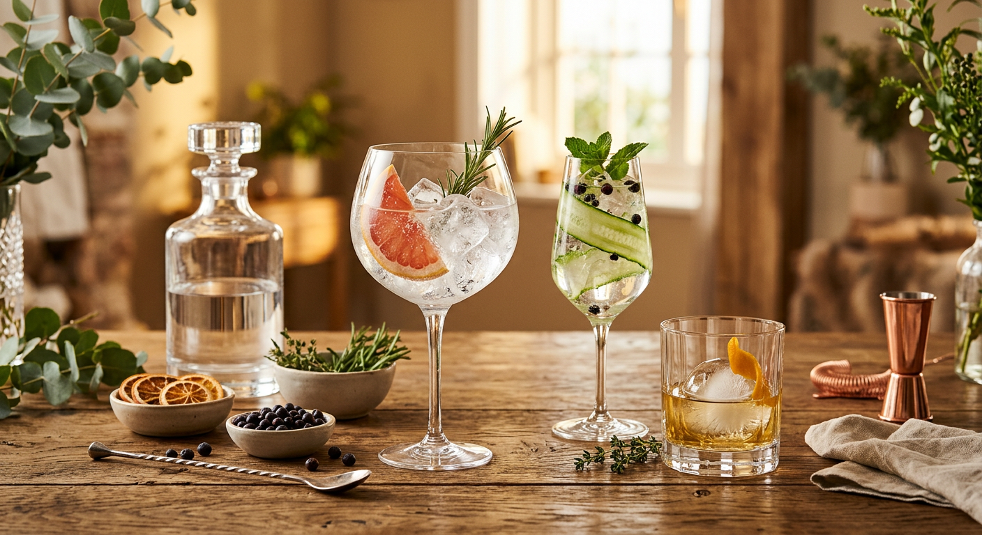 Afbeelding bij Welke glazen voor gin: een gids voor de perfecte serveerervaring