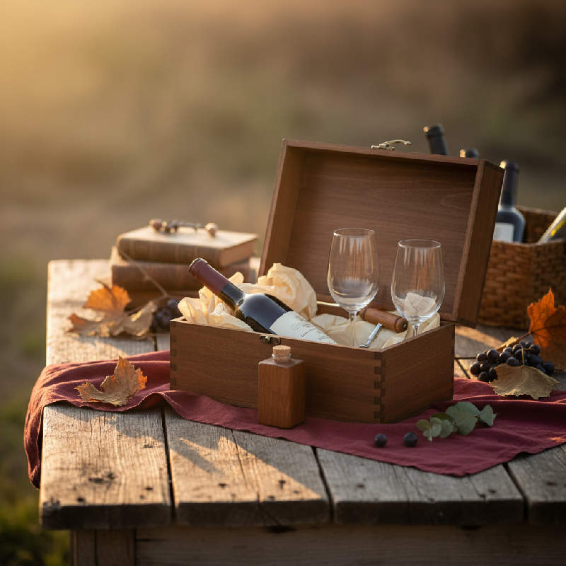 Afbeelding bij Wijn cadeau met accessoires: opener, glazen of proeffiche?