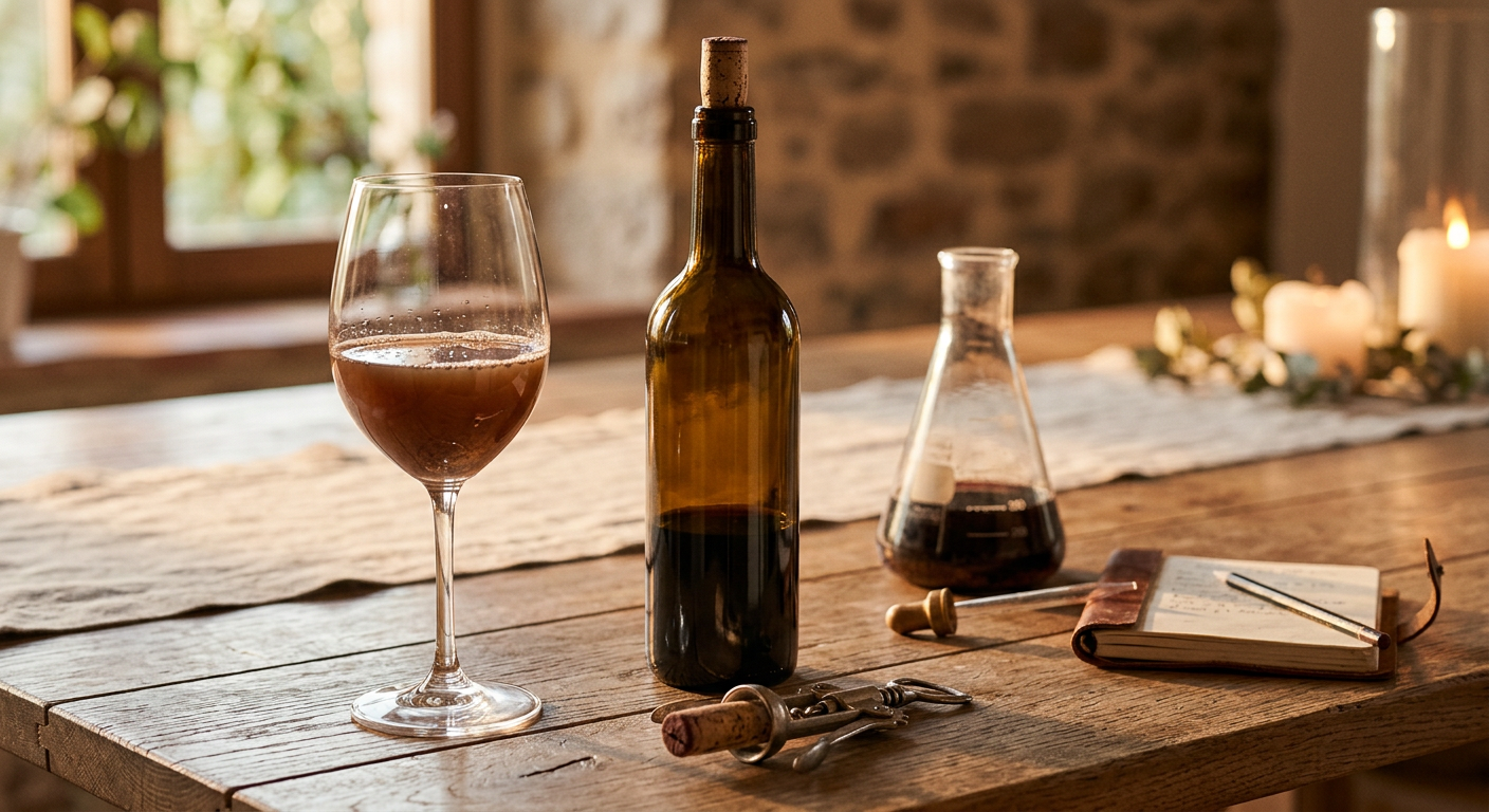 Afbeelding bij Wijn oxidatie: de wetenschap achter een bedorven fles